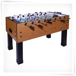 Carrom Burr Oak Foosball Table