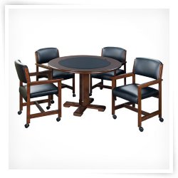 Heritage Game Table Set with 4 Chairs
