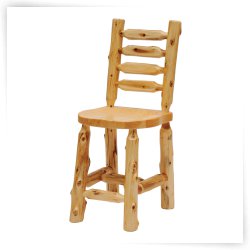 Fireside Lodge Furniture Ladder-Back Side Chair